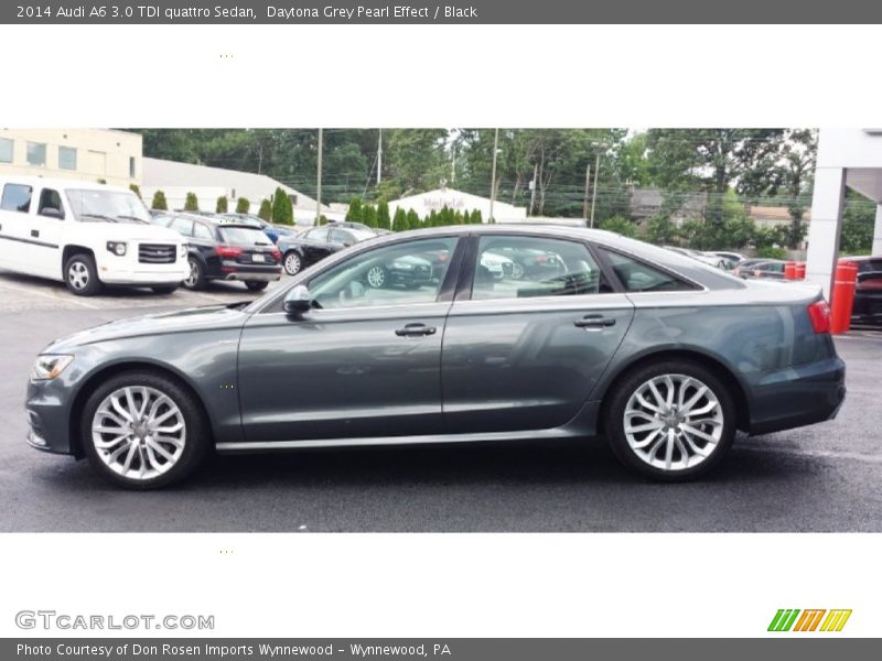 Daytona Grey Pearl Effect / Black 2014 Audi A6 3.0 TDI quattro Sedan