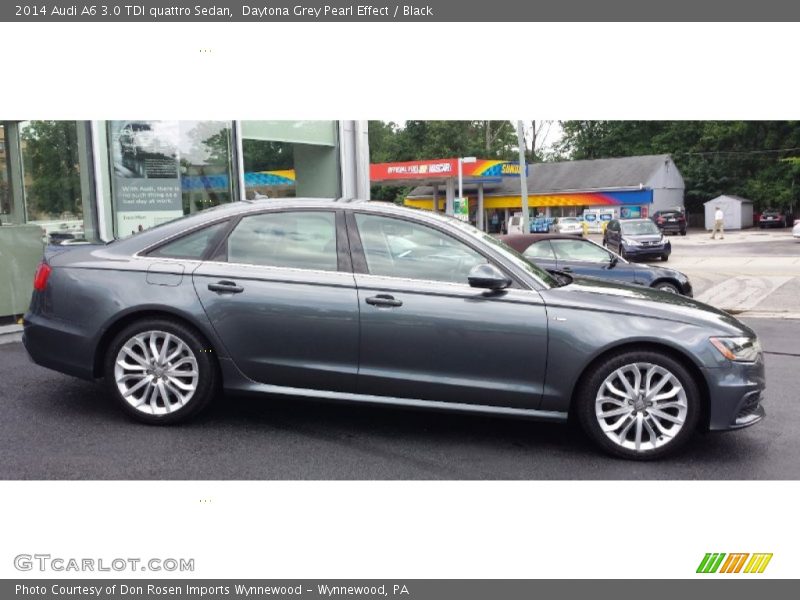 Daytona Grey Pearl Effect / Black 2014 Audi A6 3.0 TDI quattro Sedan