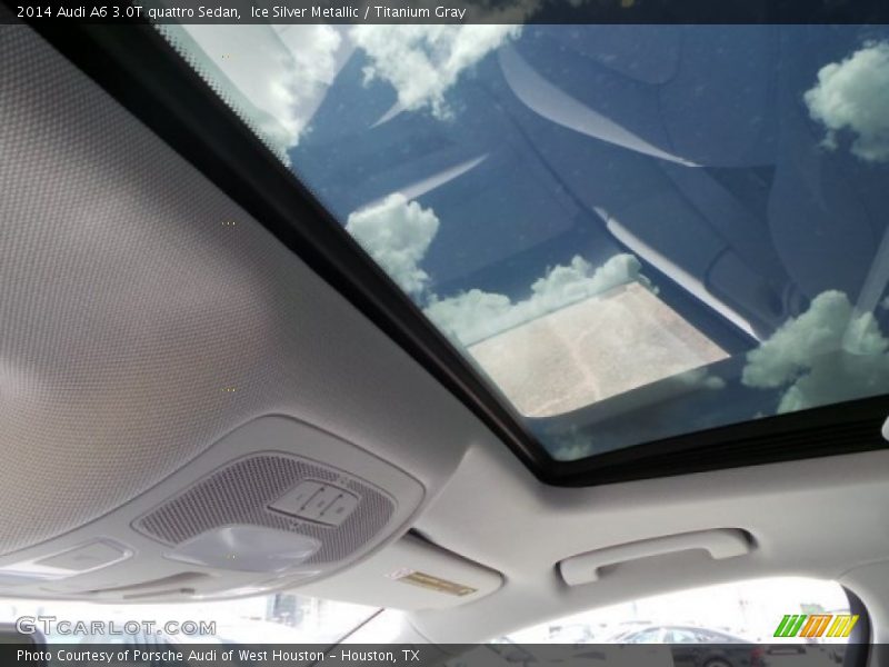 Ice Silver Metallic / Titanium Gray 2014 Audi A6 3.0T quattro Sedan