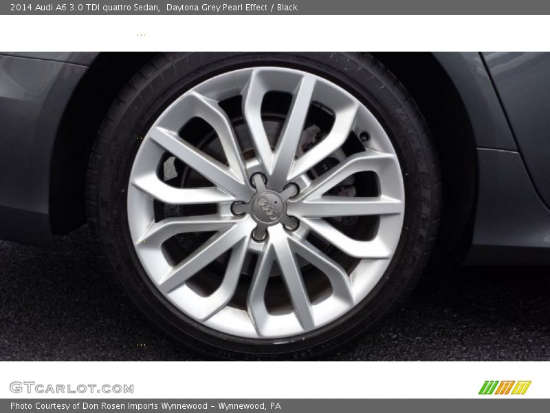 Daytona Grey Pearl Effect / Black 2014 Audi A6 3.0 TDI quattro Sedan