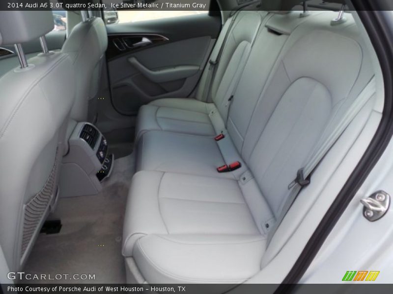 Ice Silver Metallic / Titanium Gray 2014 Audi A6 3.0T quattro Sedan