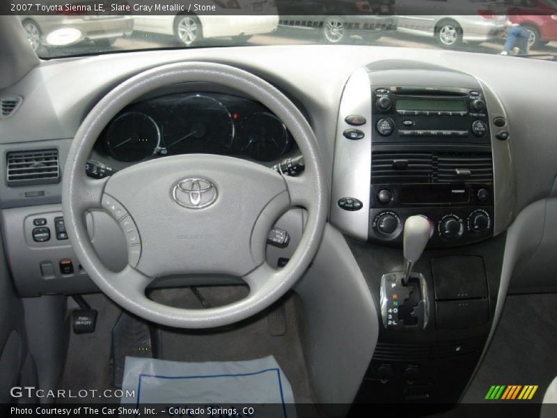 Slate Gray Metallic / Stone 2007 Toyota Sienna LE
