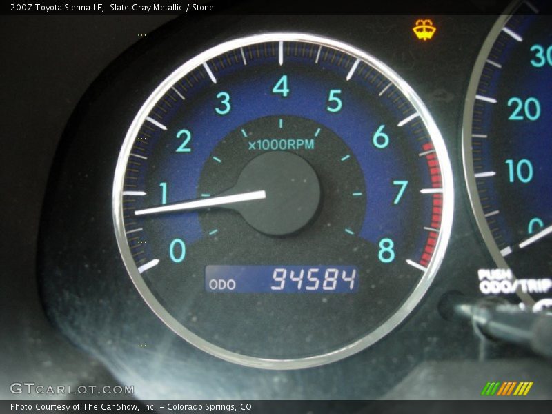 Slate Gray Metallic / Stone 2007 Toyota Sienna LE