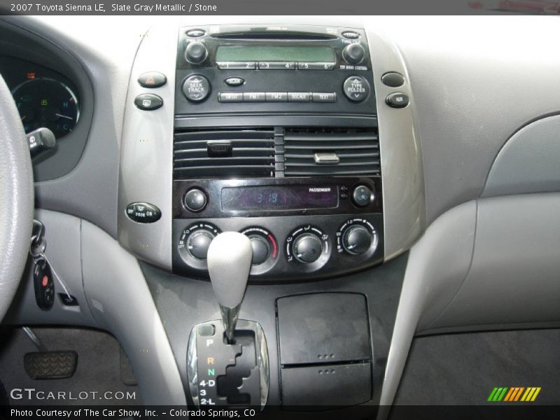 Slate Gray Metallic / Stone 2007 Toyota Sienna LE