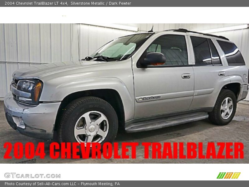 Silverstone Metallic / Dark Pewter 2004 Chevrolet TrailBlazer LT 4x4