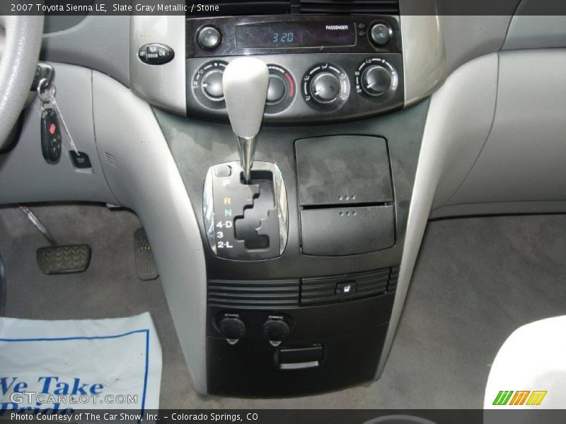 Slate Gray Metallic / Stone 2007 Toyota Sienna LE
