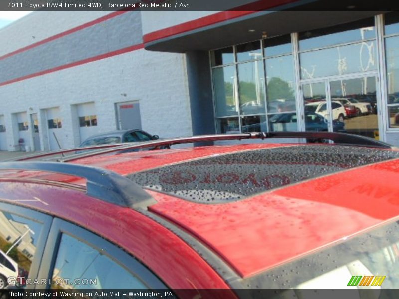 Barcelona Red Metallic / Ash 2011 Toyota RAV4 Limited 4WD