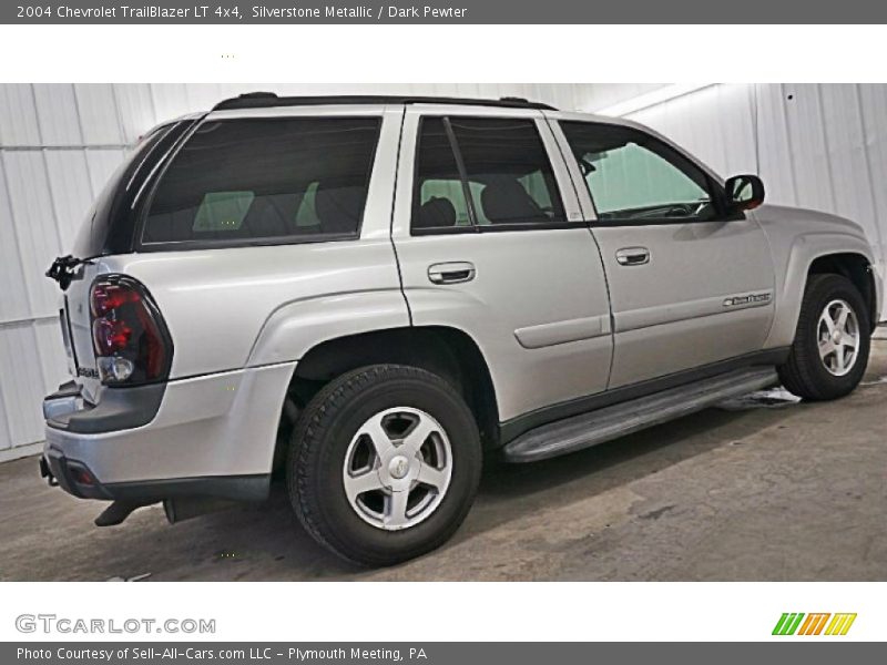 Silverstone Metallic / Dark Pewter 2004 Chevrolet TrailBlazer LT 4x4