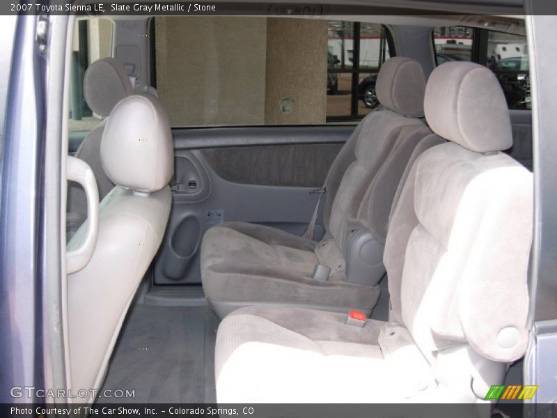 Slate Gray Metallic / Stone 2007 Toyota Sienna LE