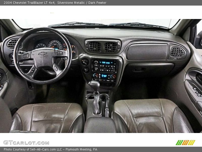 Silverstone Metallic / Dark Pewter 2004 Chevrolet TrailBlazer LT 4x4