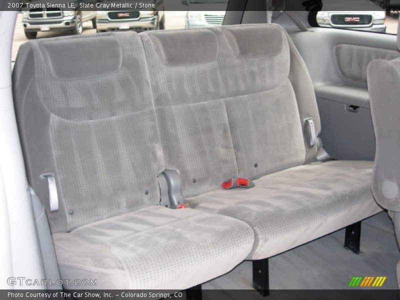 Slate Gray Metallic / Stone 2007 Toyota Sienna LE
