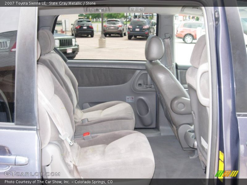 Slate Gray Metallic / Stone 2007 Toyota Sienna LE