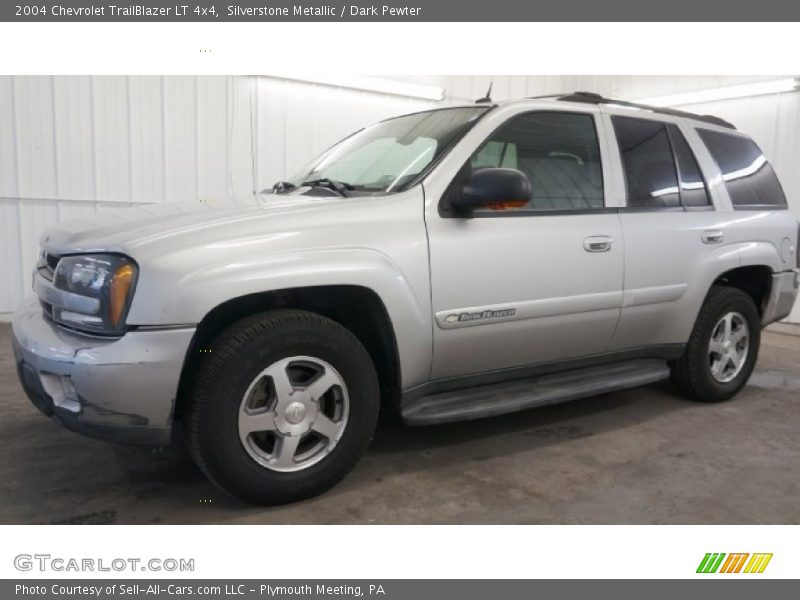 Silverstone Metallic / Dark Pewter 2004 Chevrolet TrailBlazer LT 4x4