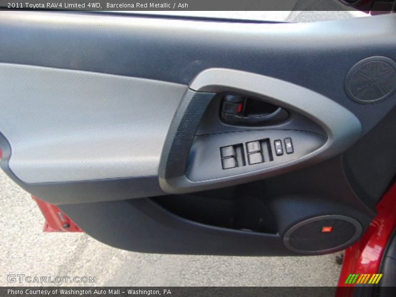 Barcelona Red Metallic / Ash 2011 Toyota RAV4 Limited 4WD