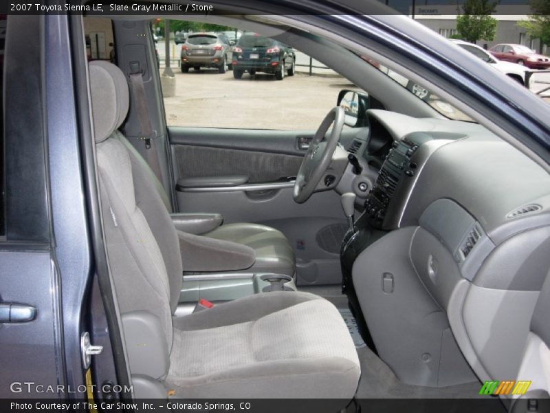 Slate Gray Metallic / Stone 2007 Toyota Sienna LE