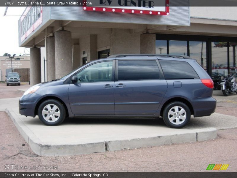 Slate Gray Metallic / Stone 2007 Toyota Sienna LE