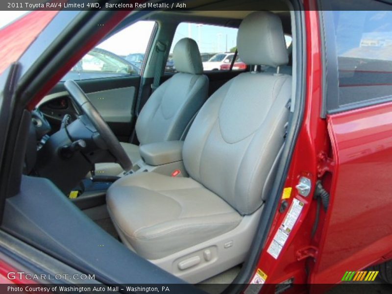 Barcelona Red Metallic / Ash 2011 Toyota RAV4 Limited 4WD
