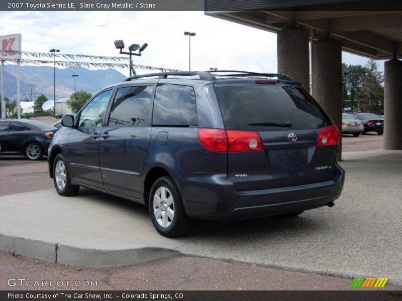 Slate Gray Metallic / Stone 2007 Toyota Sienna LE