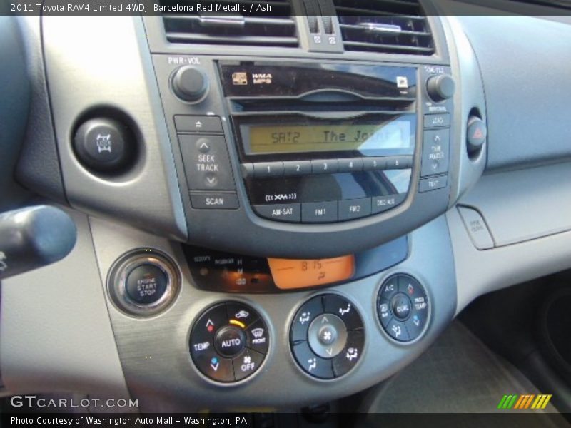 Barcelona Red Metallic / Ash 2011 Toyota RAV4 Limited 4WD