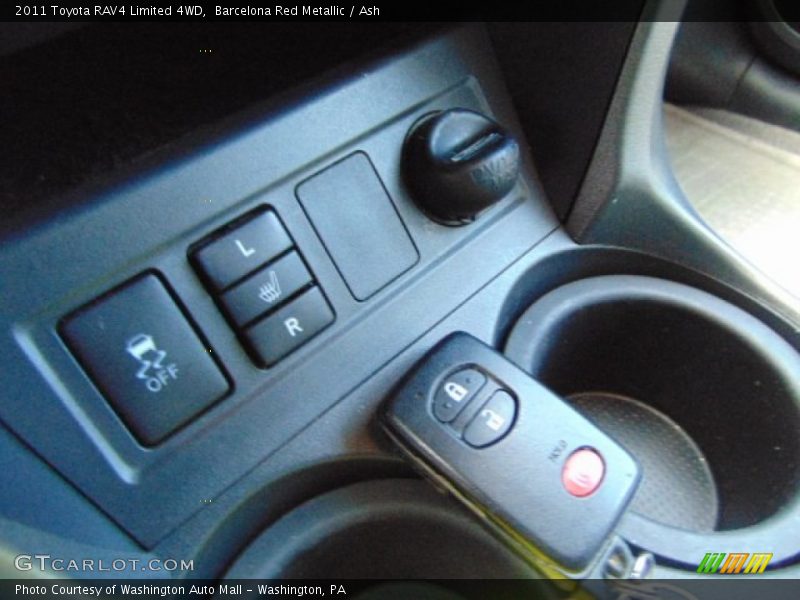 Barcelona Red Metallic / Ash 2011 Toyota RAV4 Limited 4WD