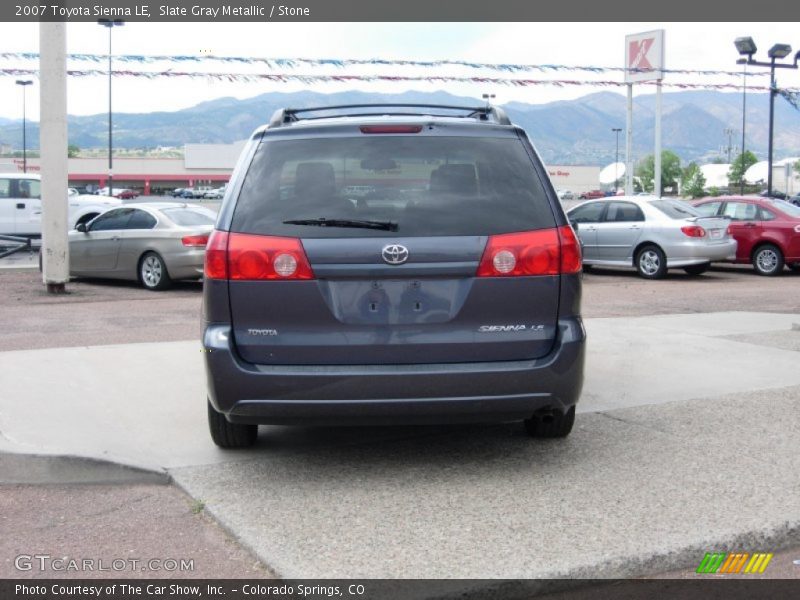 Slate Gray Metallic / Stone 2007 Toyota Sienna LE
