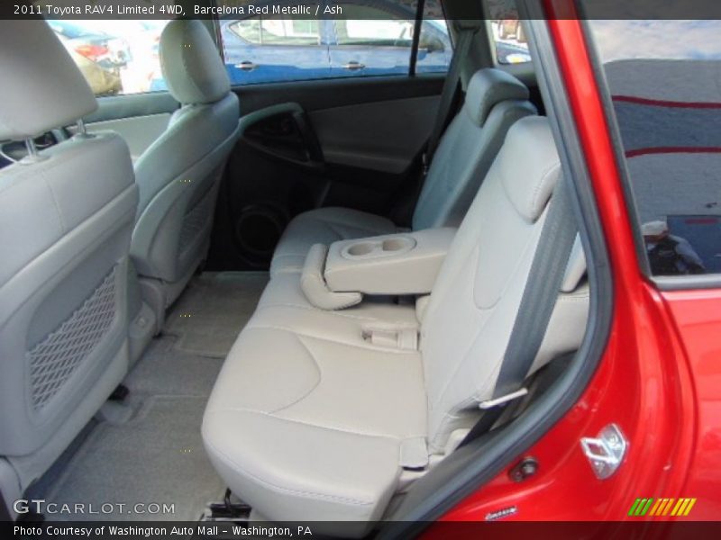 Barcelona Red Metallic / Ash 2011 Toyota RAV4 Limited 4WD