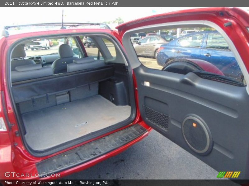 Barcelona Red Metallic / Ash 2011 Toyota RAV4 Limited 4WD