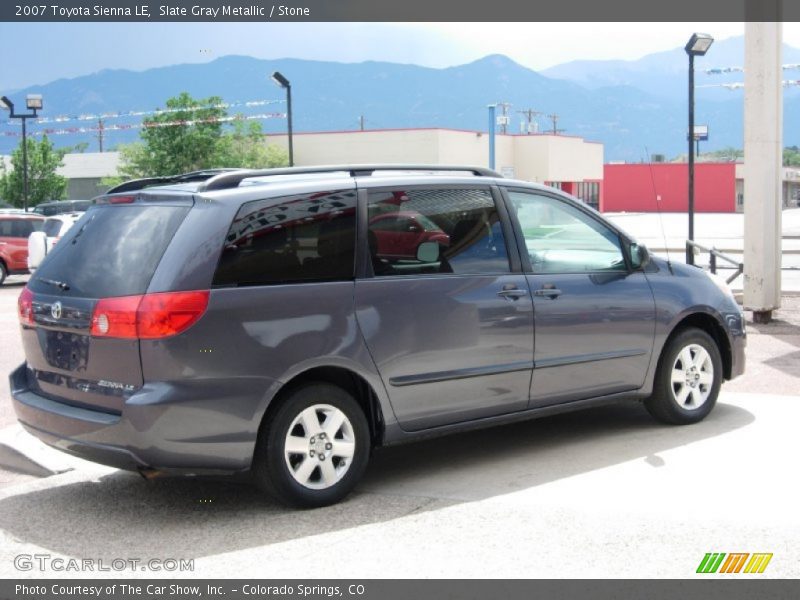 Slate Gray Metallic / Stone 2007 Toyota Sienna LE
