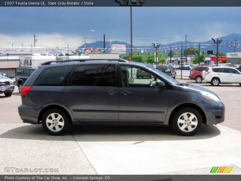 Slate Gray Metallic / Stone 2007 Toyota Sienna LE