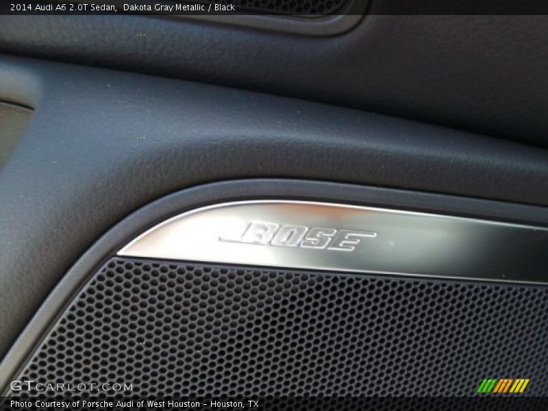 Dakota Gray Metallic / Black 2014 Audi A6 2.0T Sedan