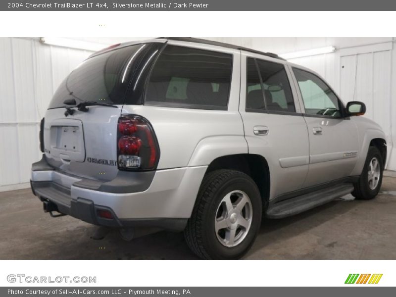 Silverstone Metallic / Dark Pewter 2004 Chevrolet TrailBlazer LT 4x4