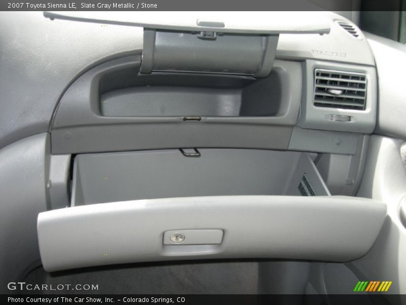 Slate Gray Metallic / Stone 2007 Toyota Sienna LE
