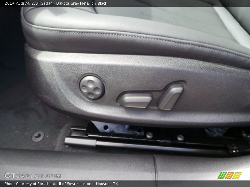 Dakota Gray Metallic / Black 2014 Audi A6 2.0T Sedan