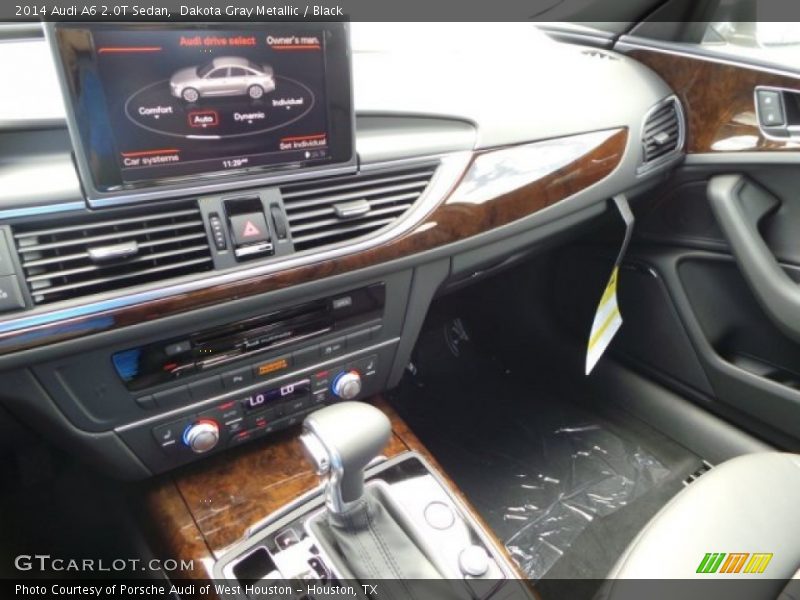 Dakota Gray Metallic / Black 2014 Audi A6 2.0T Sedan
