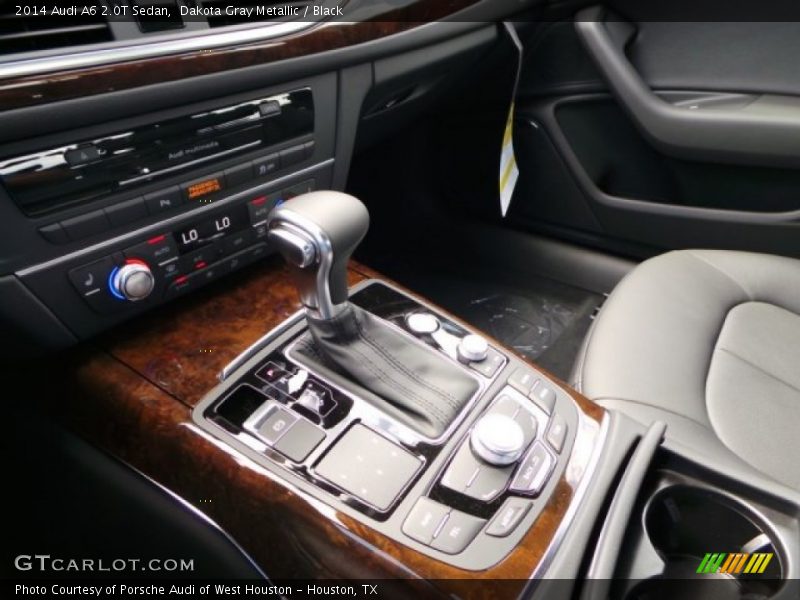 Dakota Gray Metallic / Black 2014 Audi A6 2.0T Sedan