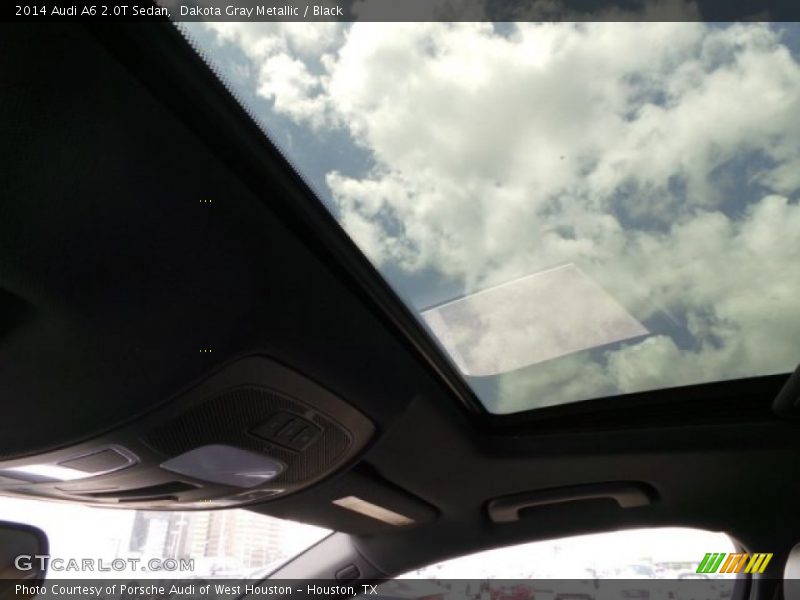 Dakota Gray Metallic / Black 2014 Audi A6 2.0T Sedan