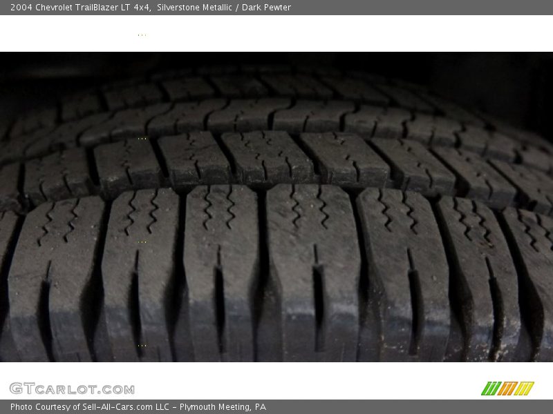 Silverstone Metallic / Dark Pewter 2004 Chevrolet TrailBlazer LT 4x4