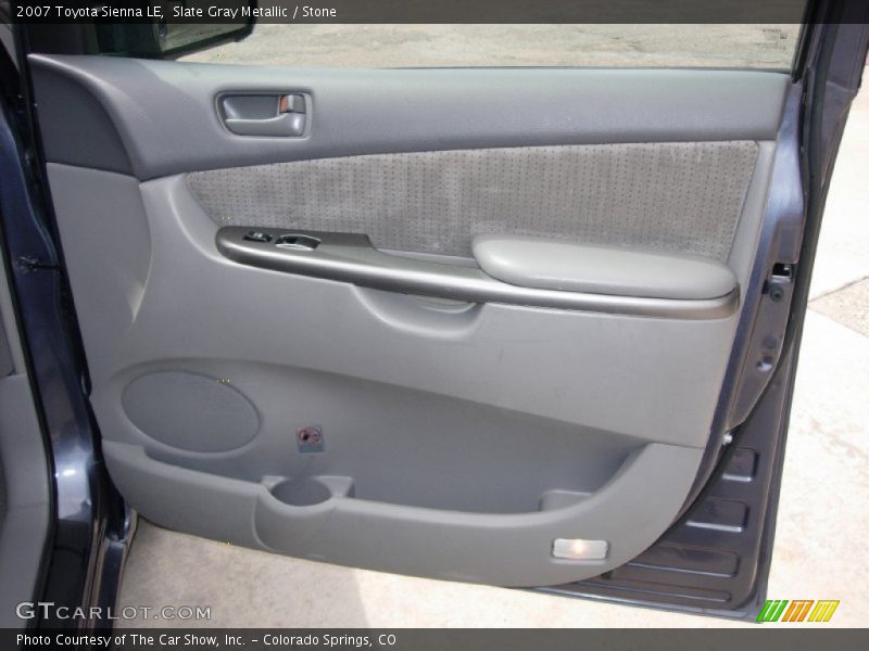 Slate Gray Metallic / Stone 2007 Toyota Sienna LE