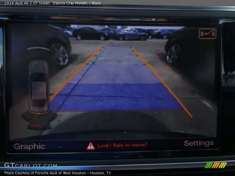 Dakota Gray Metallic / Black 2014 Audi A6 2.0T Sedan