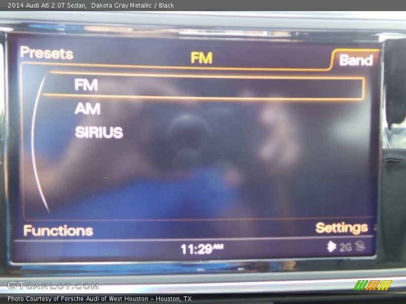 Dakota Gray Metallic / Black 2014 Audi A6 2.0T Sedan