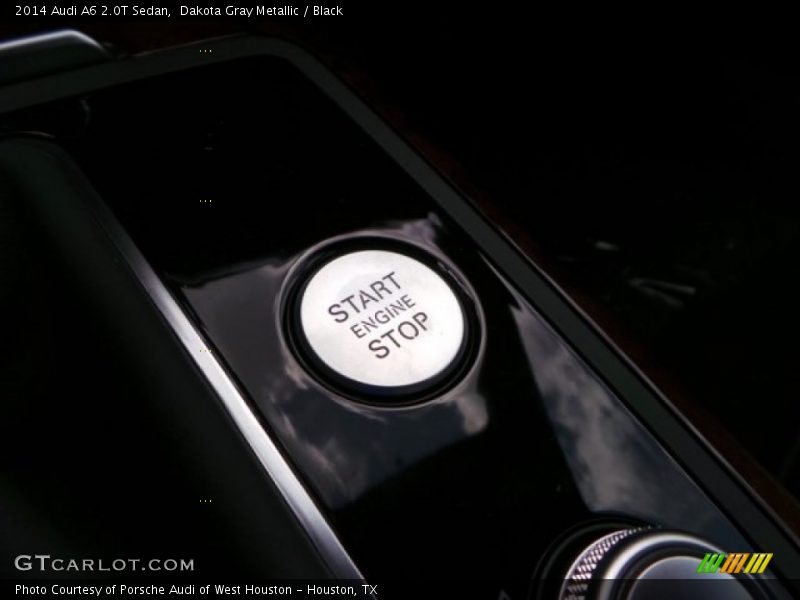 Dakota Gray Metallic / Black 2014 Audi A6 2.0T Sedan