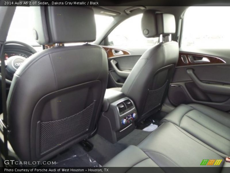 Dakota Gray Metallic / Black 2014 Audi A6 2.0T Sedan