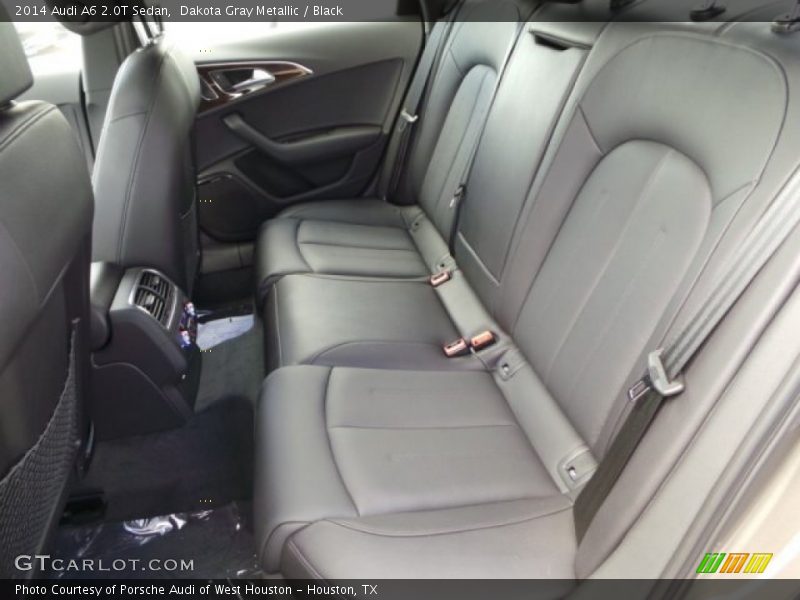 Dakota Gray Metallic / Black 2014 Audi A6 2.0T Sedan