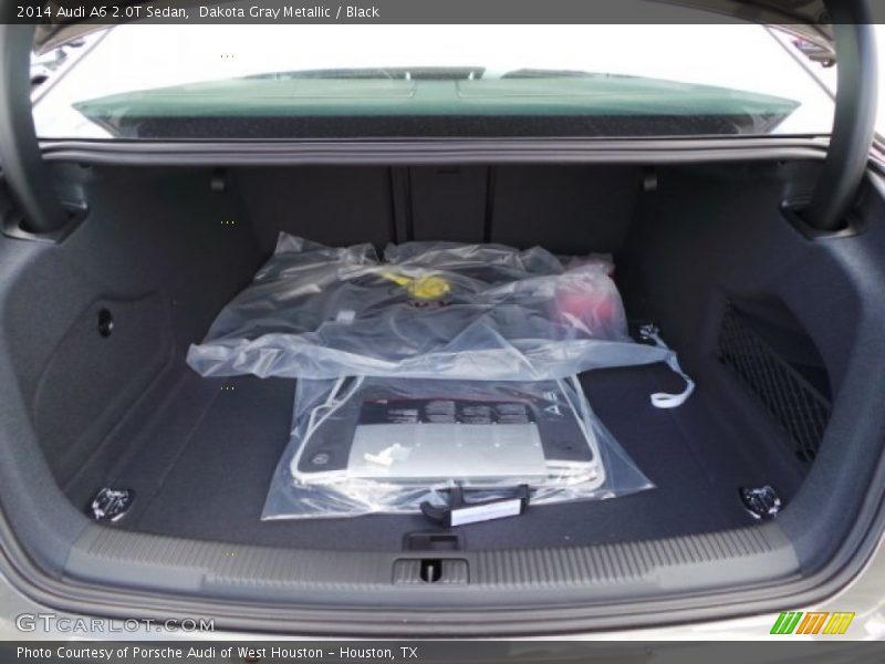 Dakota Gray Metallic / Black 2014 Audi A6 2.0T Sedan