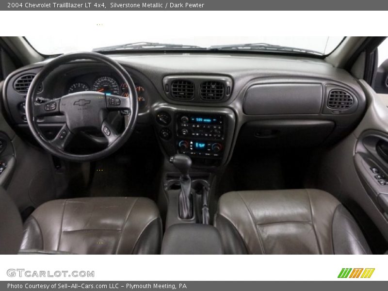 Silverstone Metallic / Dark Pewter 2004 Chevrolet TrailBlazer LT 4x4