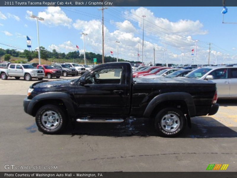 Black / Graphite Gray 2011 Toyota Tacoma Regular Cab 4x4