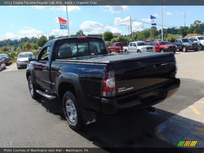 Black / Graphite Gray 2011 Toyota Tacoma Regular Cab 4x4