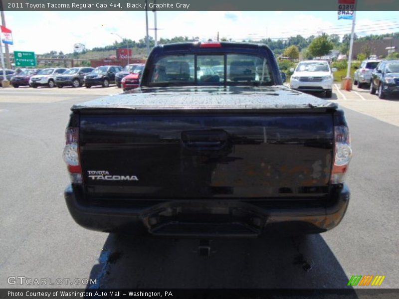Black / Graphite Gray 2011 Toyota Tacoma Regular Cab 4x4
