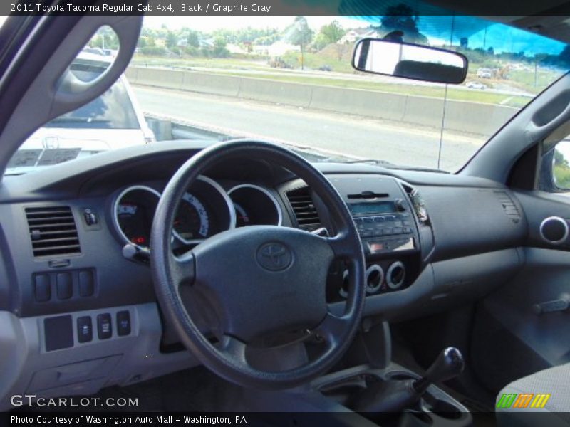 Black / Graphite Gray 2011 Toyota Tacoma Regular Cab 4x4