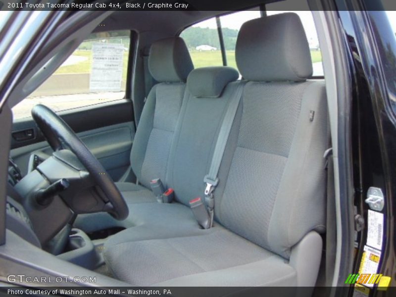 Black / Graphite Gray 2011 Toyota Tacoma Regular Cab 4x4